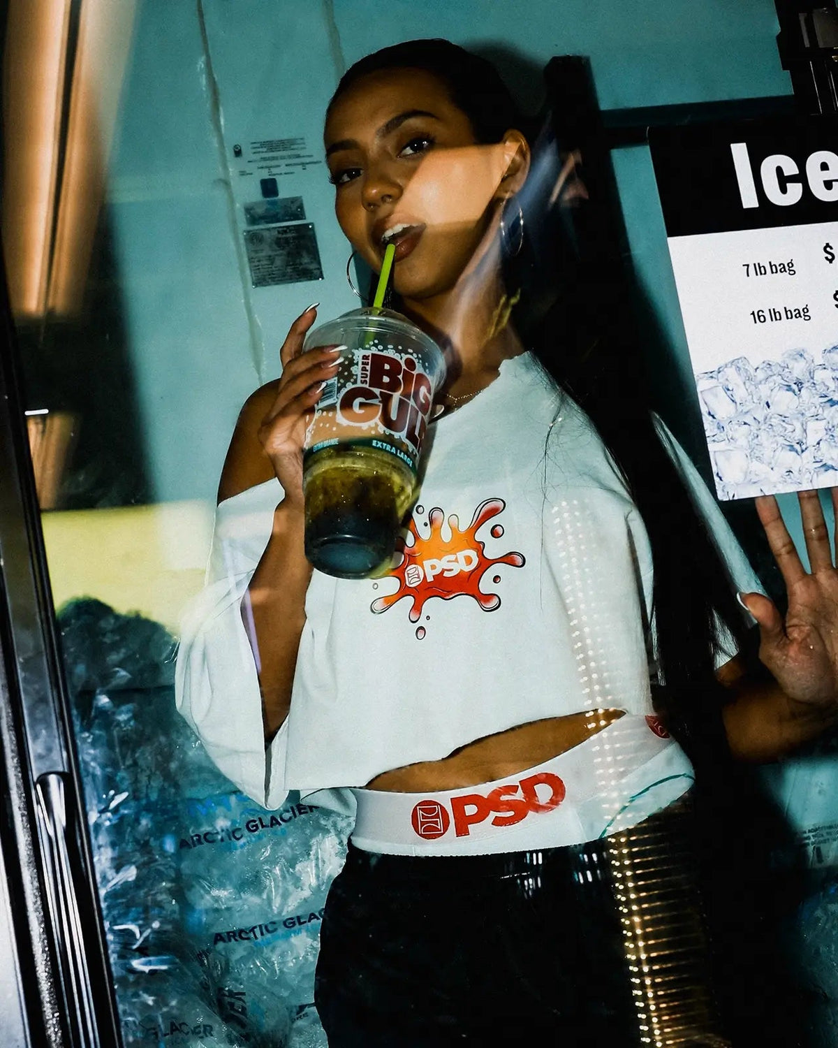 Men PSD CHRY SLURPEE WHT TEE MULTI - TOPS