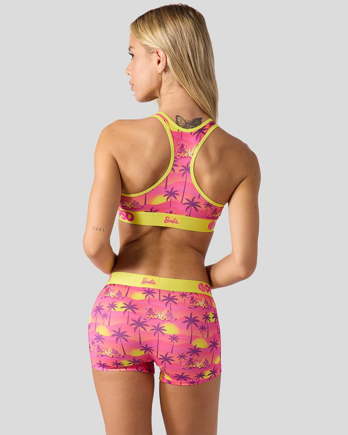 Women PSD Barbie - Palms - Sports Bra