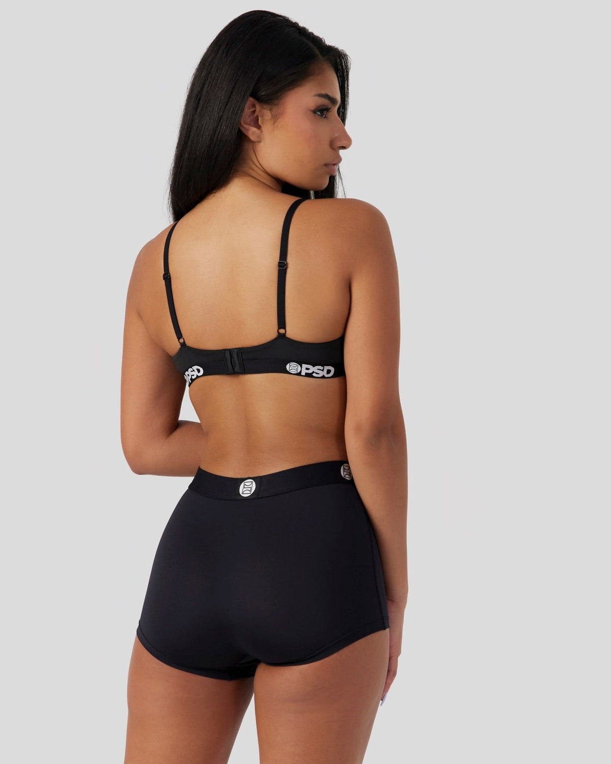 Women PSD Solids - Black - Triangle Bralette