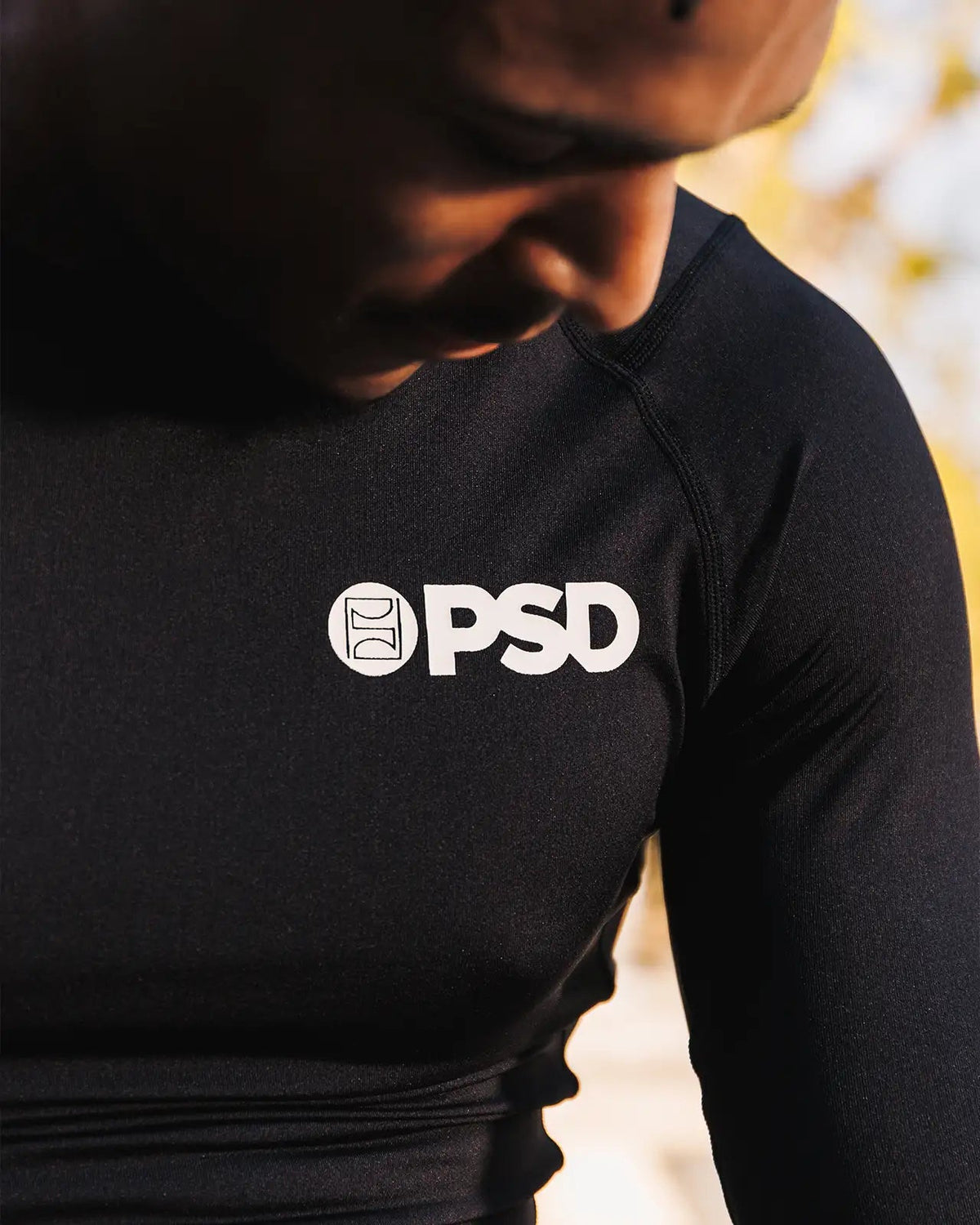 Sale PSD Compression Tee Long Sleeve - Black - Compression Tee