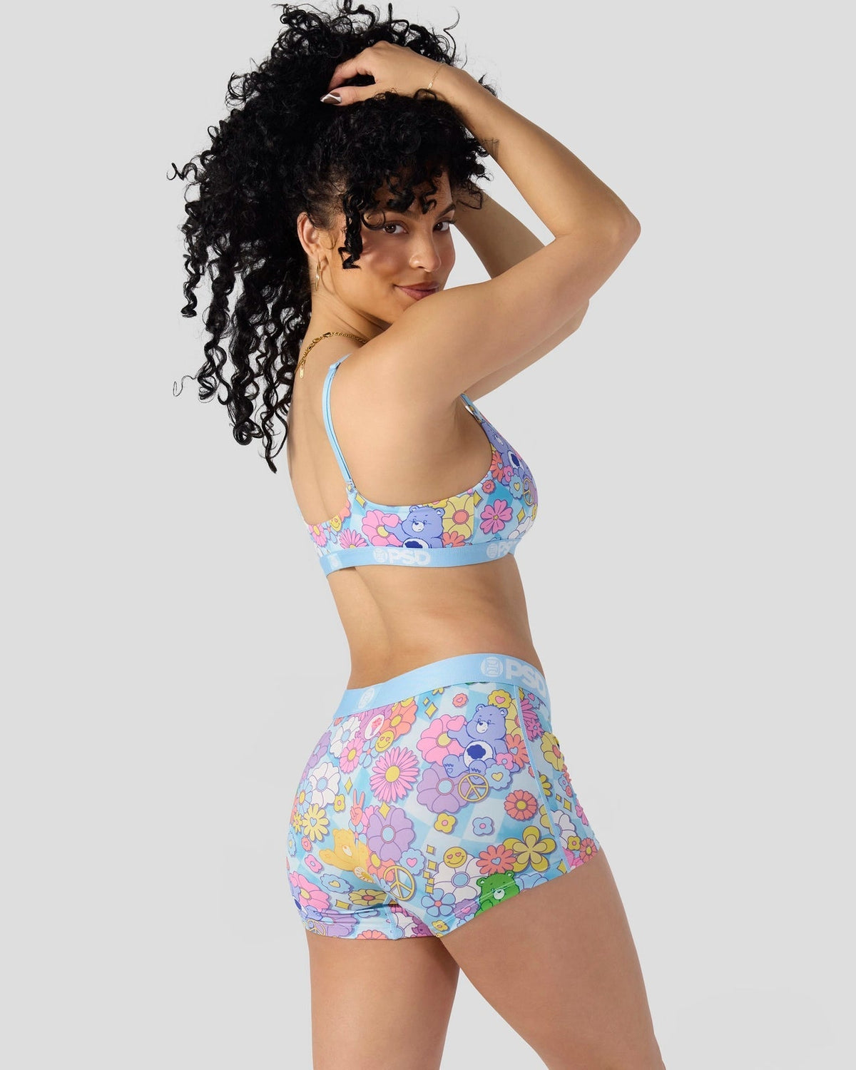 Sale PSD Care Bears - Flower Power - Scoop Bralette