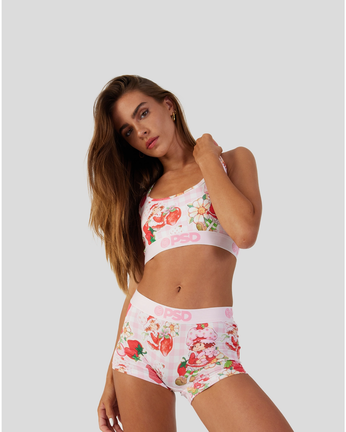 Sale PSD Strawberry Shortcake - Berry Special - Sports Bra