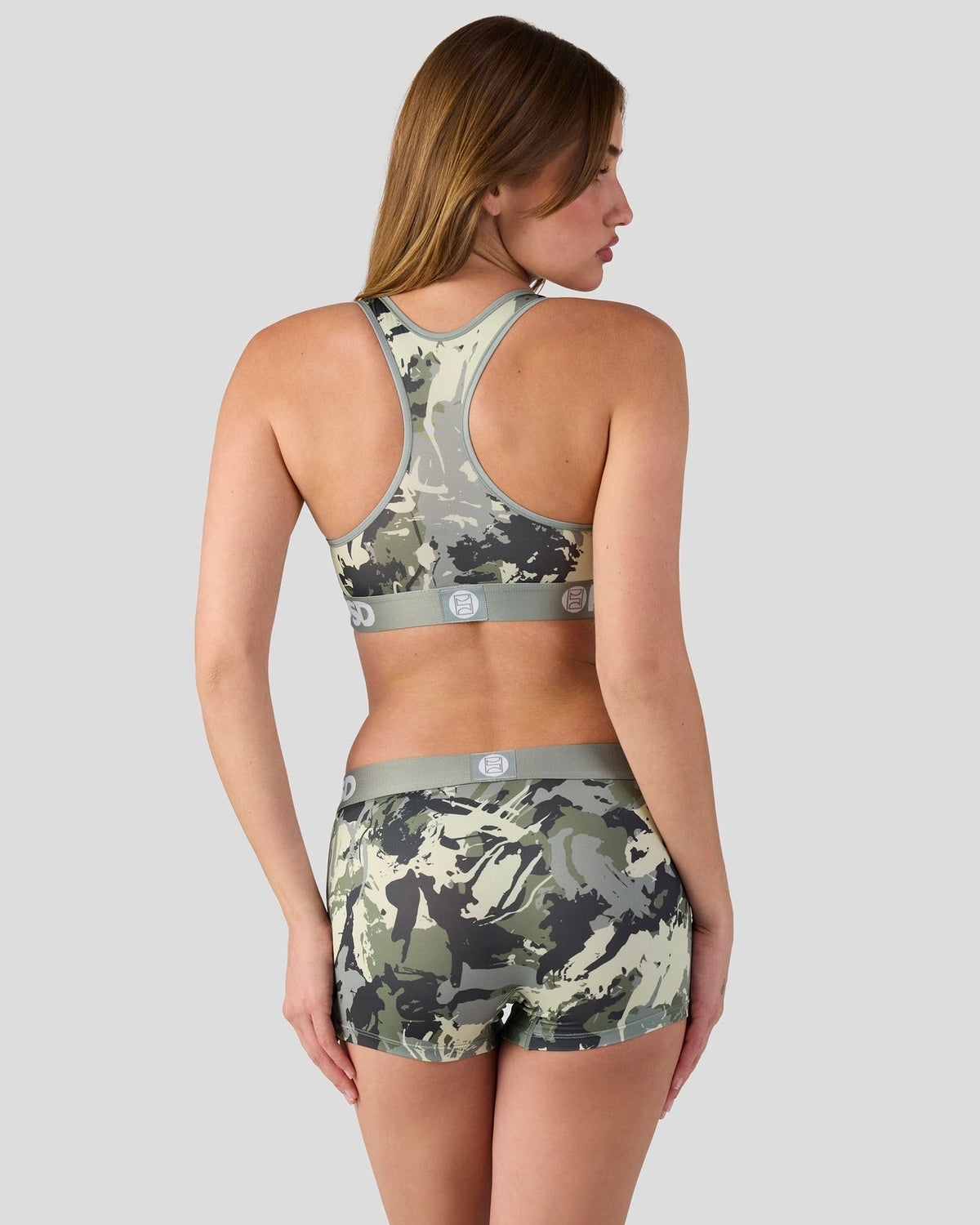 Sale PSD Sage Camo - Sports Bra