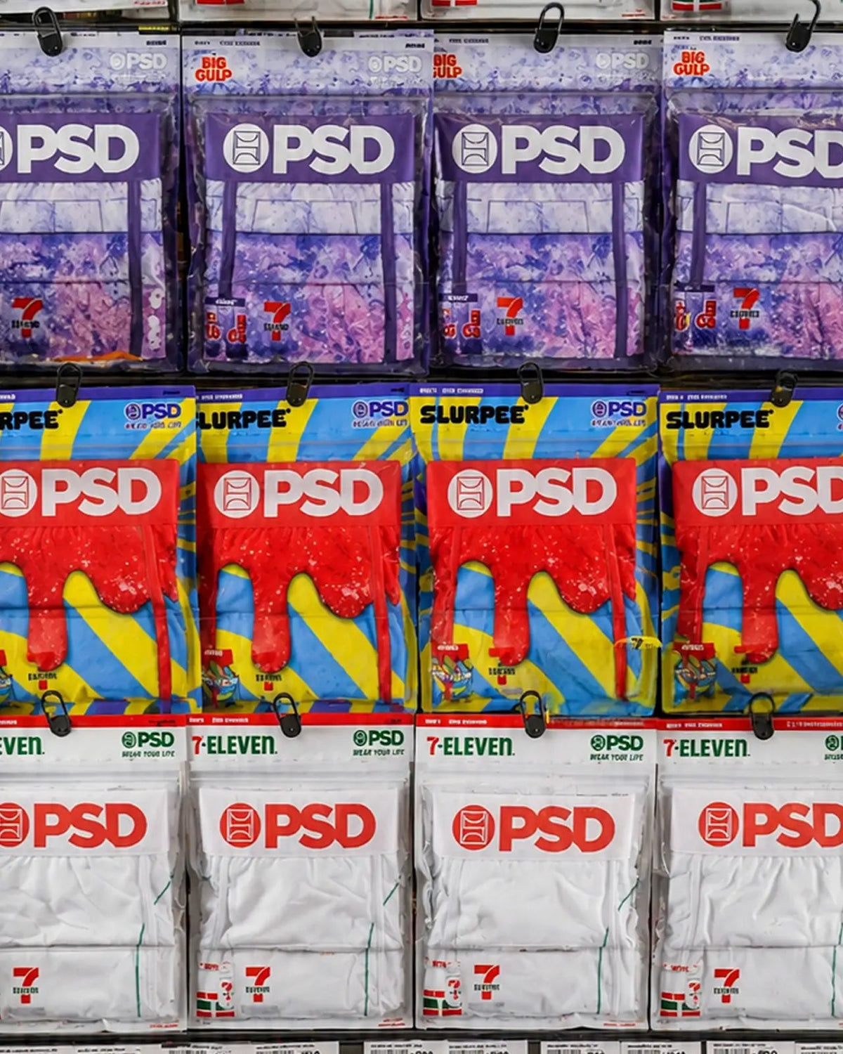 Men PSD 7-Eleven - Cherry Slurpee - Standard Length