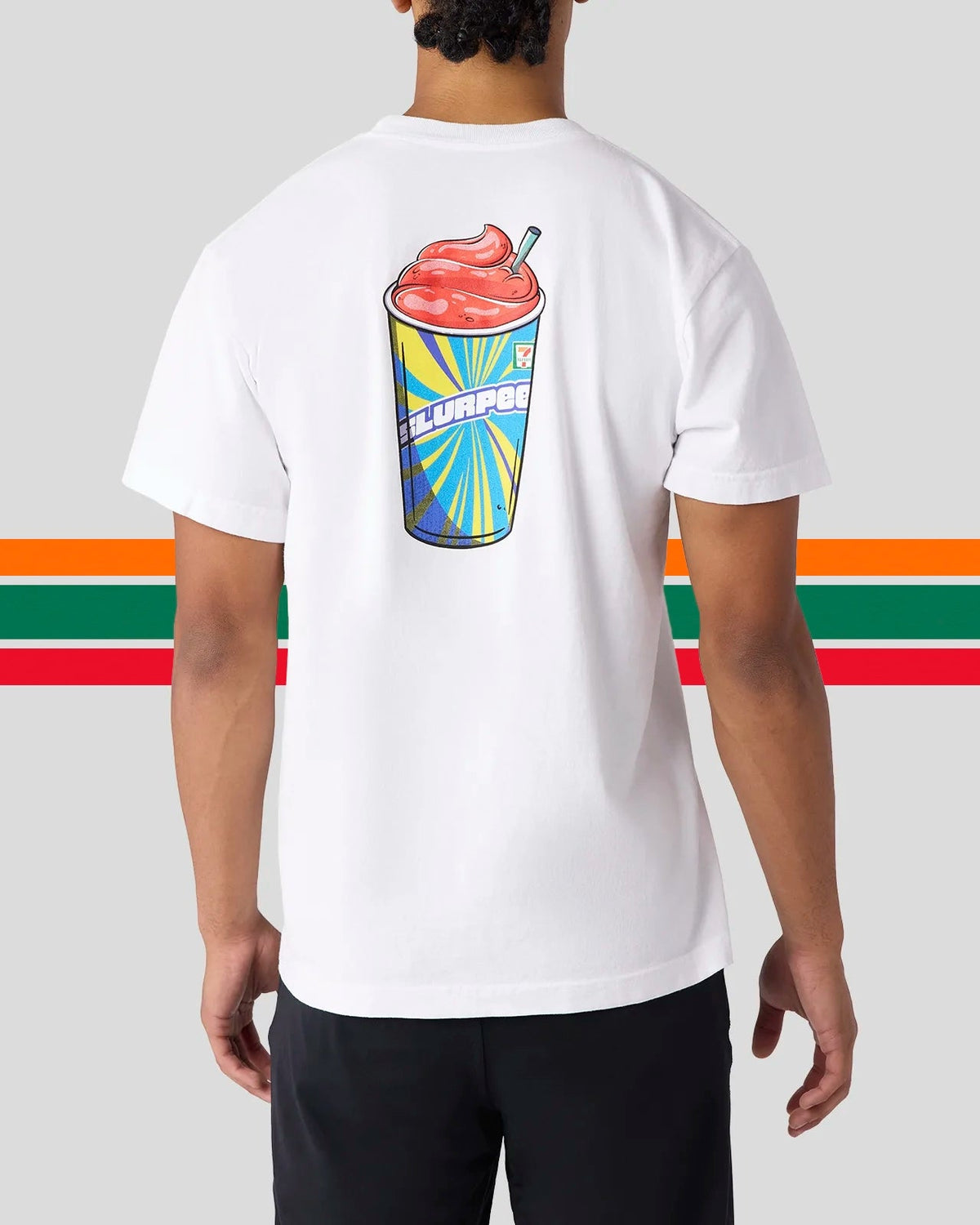 Men PSD CHRY SLURPEE WHT TEE MULTI - TOPS