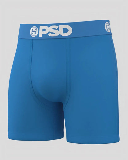 Men PSD Solids 6 Pack - Core Navy - Mid Length - Cotton