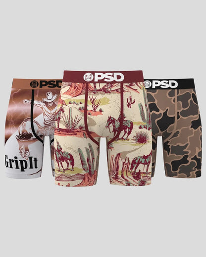 Men PSD 3 Pack - Rope It Ride It - Standard Length