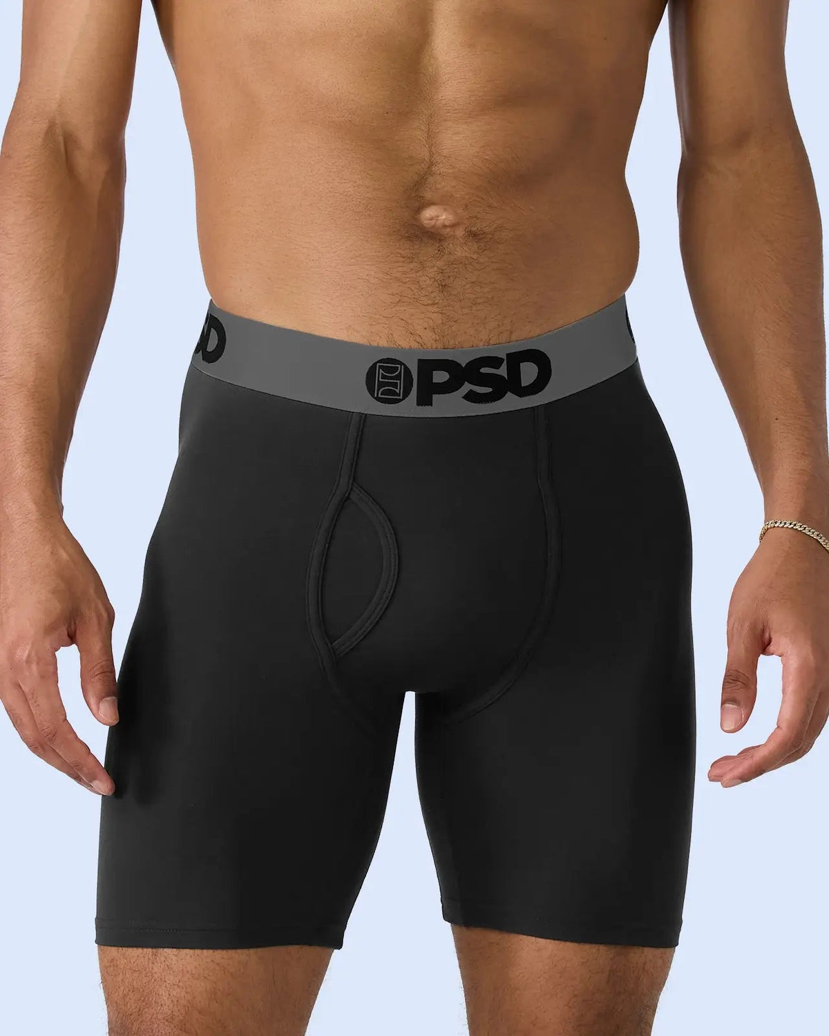 Men PSD Luxe Modal 3 Pack - Black Grey - Standard Length - Luxe Modal