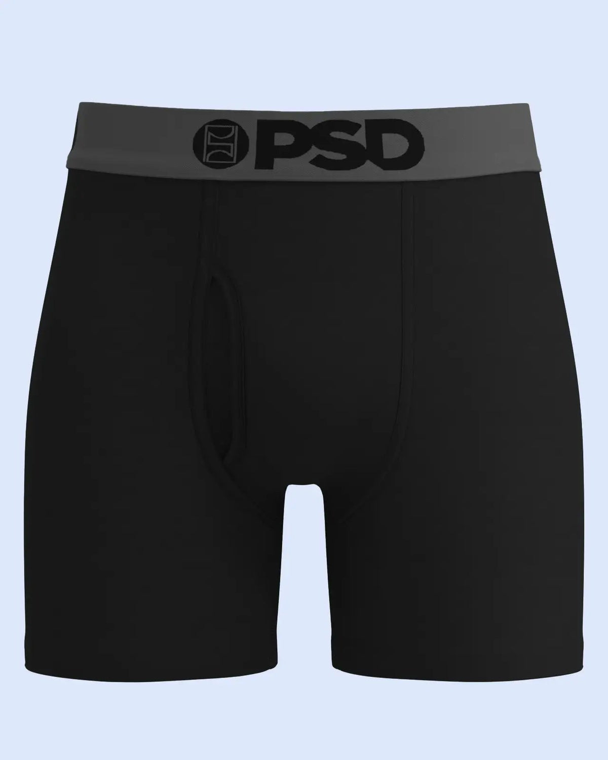 Men PSD Luxe Modal 3 Pack - Black Grey - Mid Length - Luxe Modal
