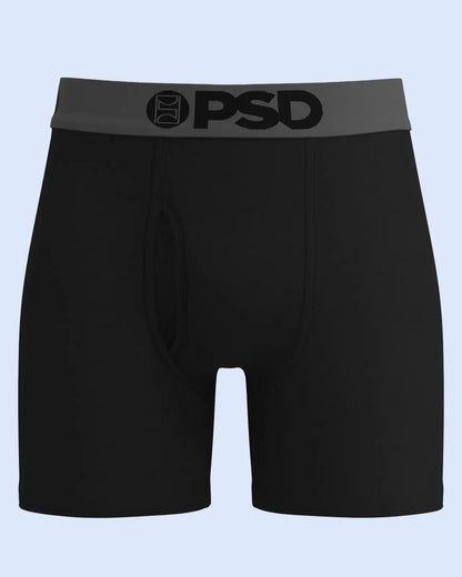 Men PSD Luxe Modal 3 Pack - Black Grey - Mid Length - Luxe Modal