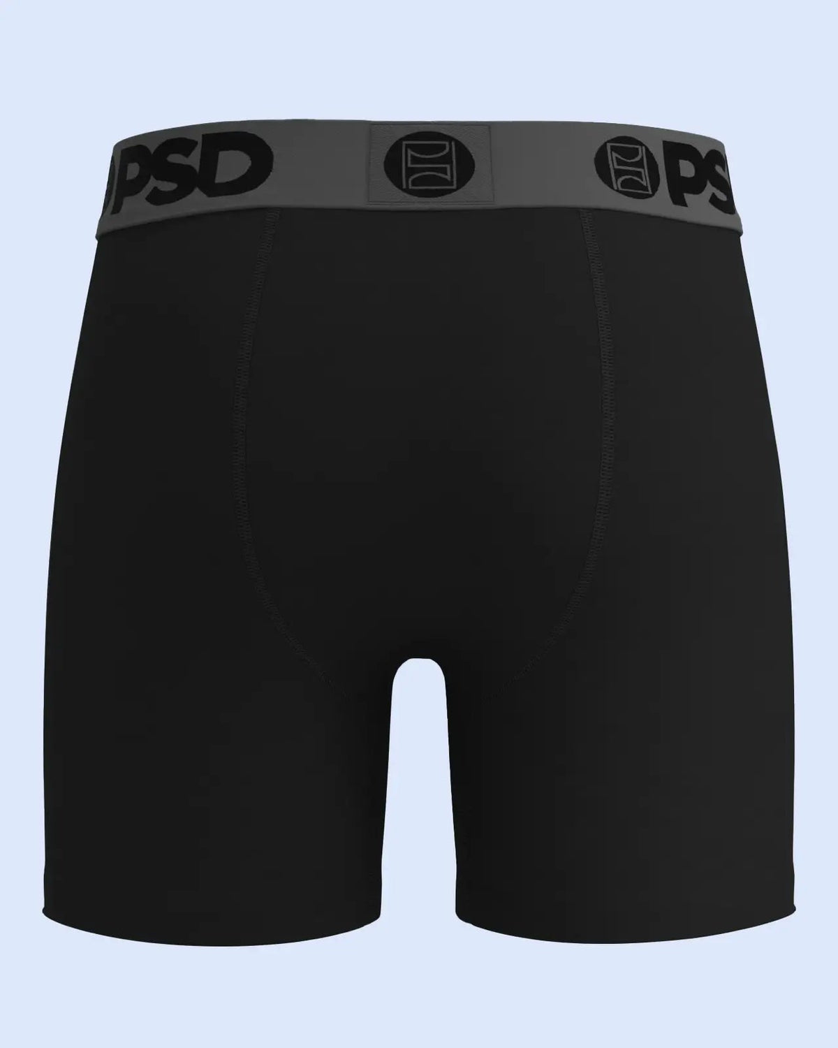 Men PSD Luxe Modal 3 Pack - Black Grey - Mid Length - Luxe Modal