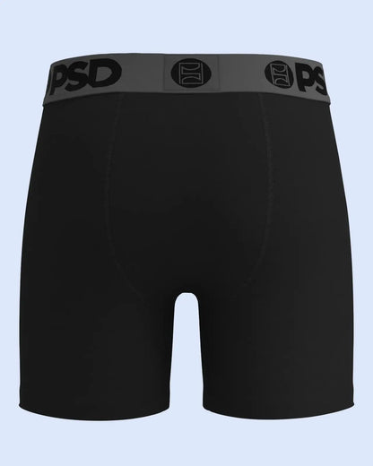 Men PSD Luxe Modal 3 Pack - Black Grey - Mid Length - Luxe Modal