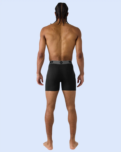 Men PSD Luxe Modal 3 Pack - Black Grey - Mid Length - Luxe Modal