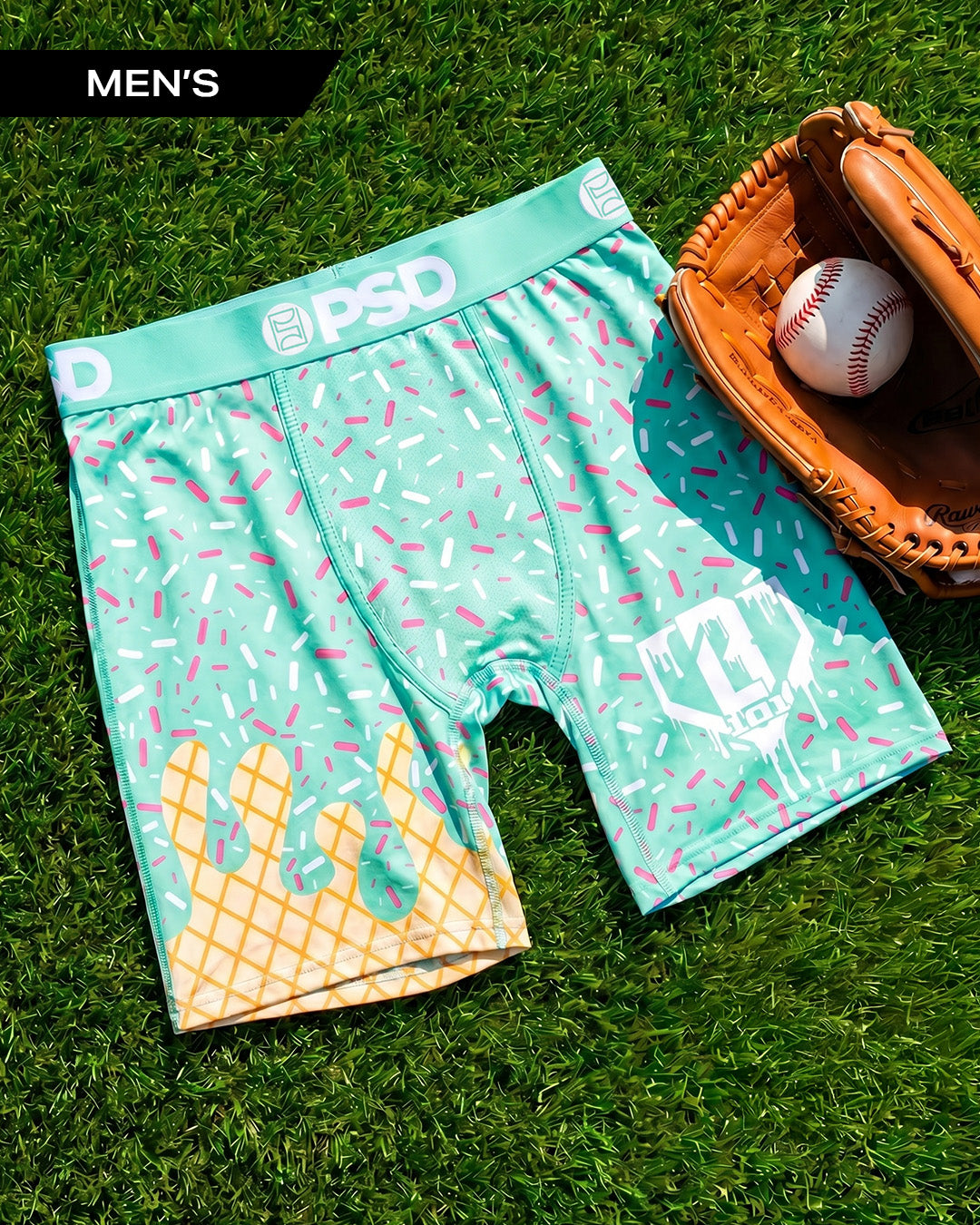 Men PSD Baseball Lifestyle 101 - Ice Cream - Standard Length