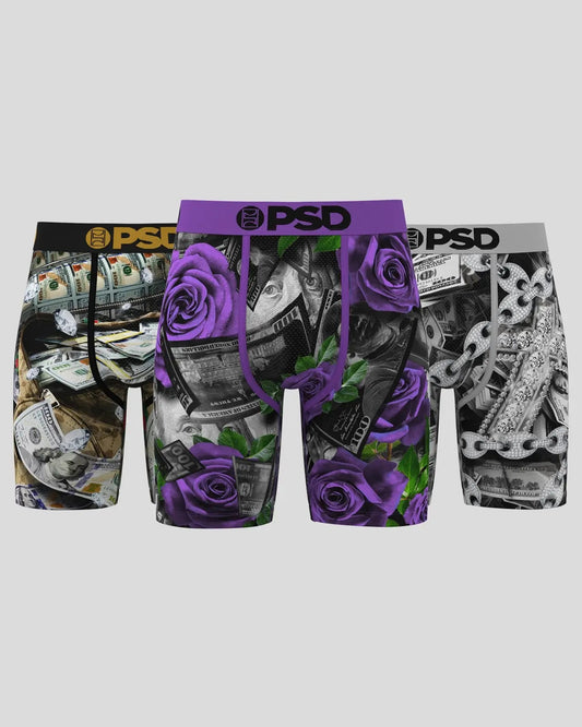Men PSD 3 Pack - Bank Vault - Standard Length
