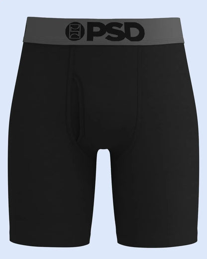 Men PSD Luxe Modal - Black Grey - Standard Length - Luxe Modal