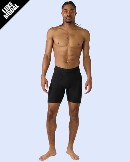 Men PSD Luxe Modal - Black - Standard Length - Luxe Modal