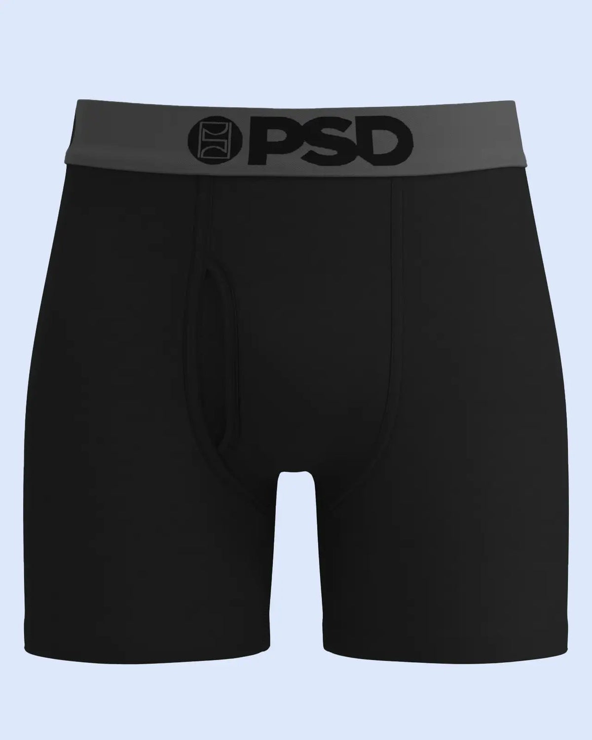 Men PSD Luxe Modal - Black Grey - Mid Length - Luxe Modal