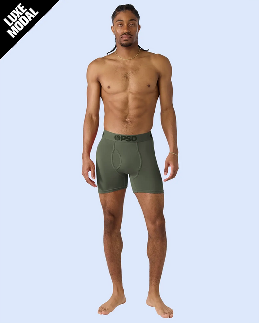 Men PSD Luxe Modal - Forest Green - Mid Length - Luxe Modal