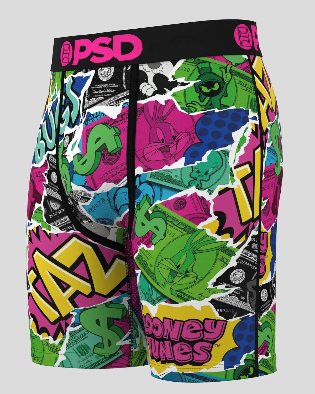 Men PSD Looney Tunes - Looney Money - Standard Length