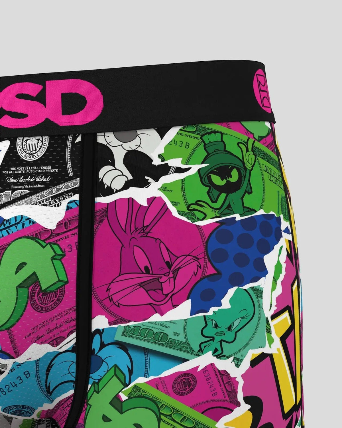 Men PSD Looney Tunes - Looney Money - Standard Length
