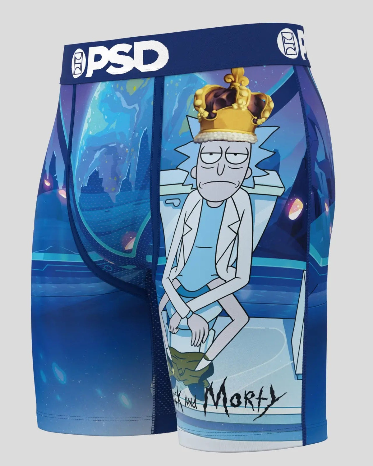 Men PSD Rick and Morty - King Shit - Standard Length