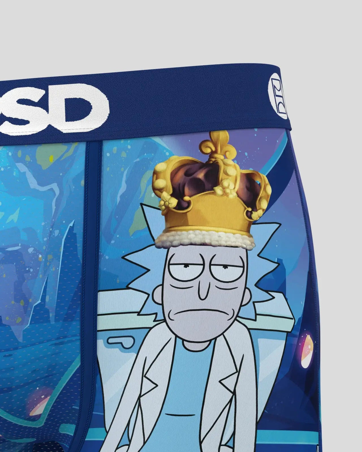 Men PSD Rick and Morty - King Shit - Standard Length