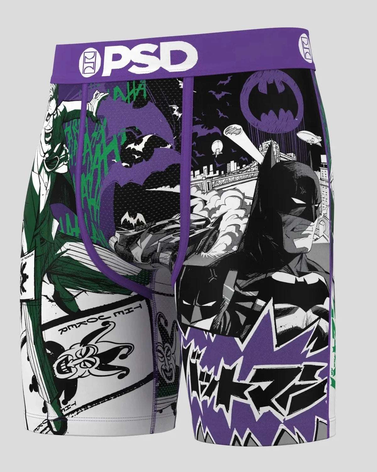 Men PSD DC - Bat Joker Split - Standard Length