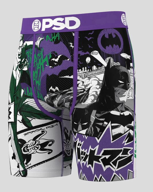 Men PSD DC - Bat Joker Split - Standard Length