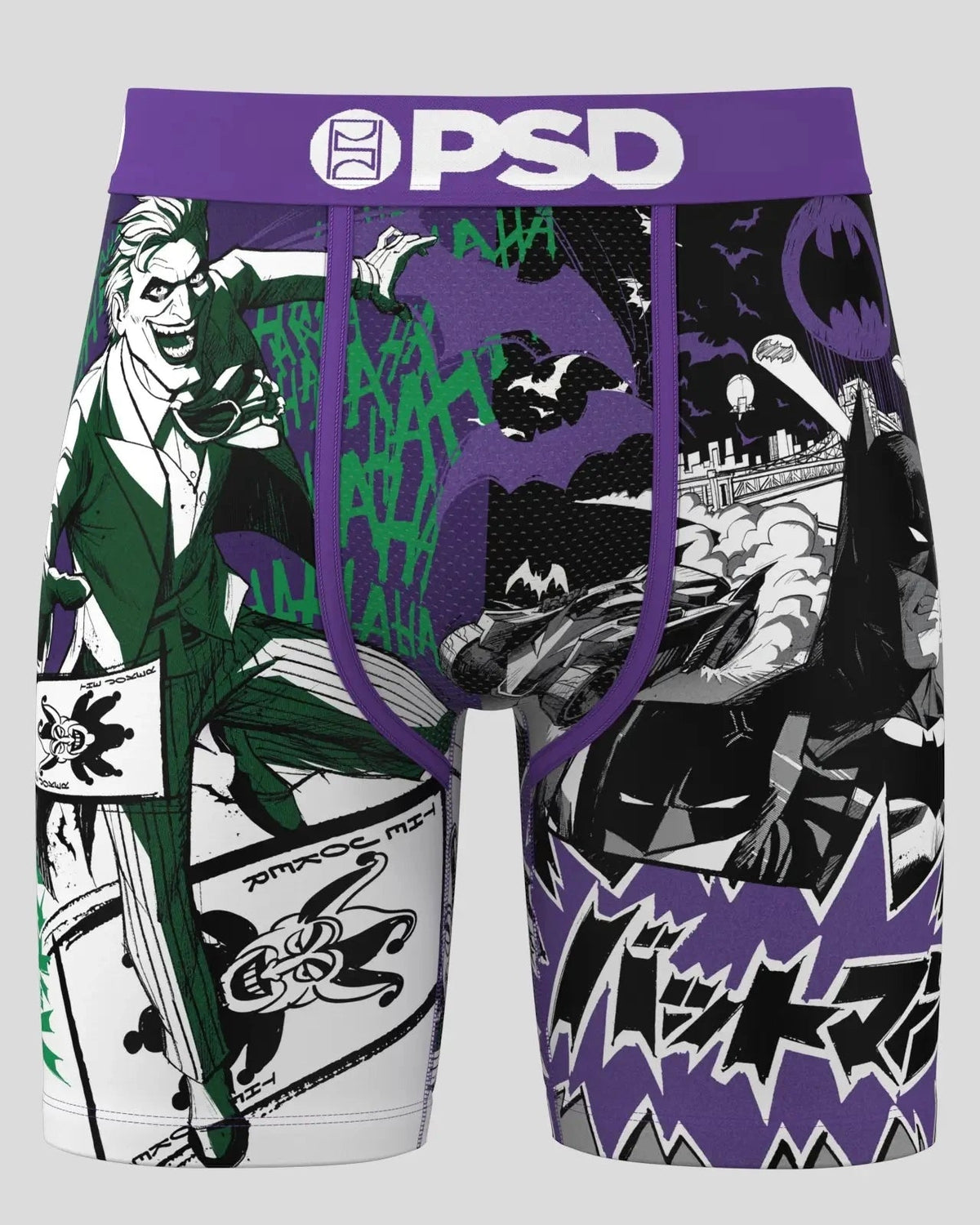 Men PSD DC - Bat Joker Split - Standard Length