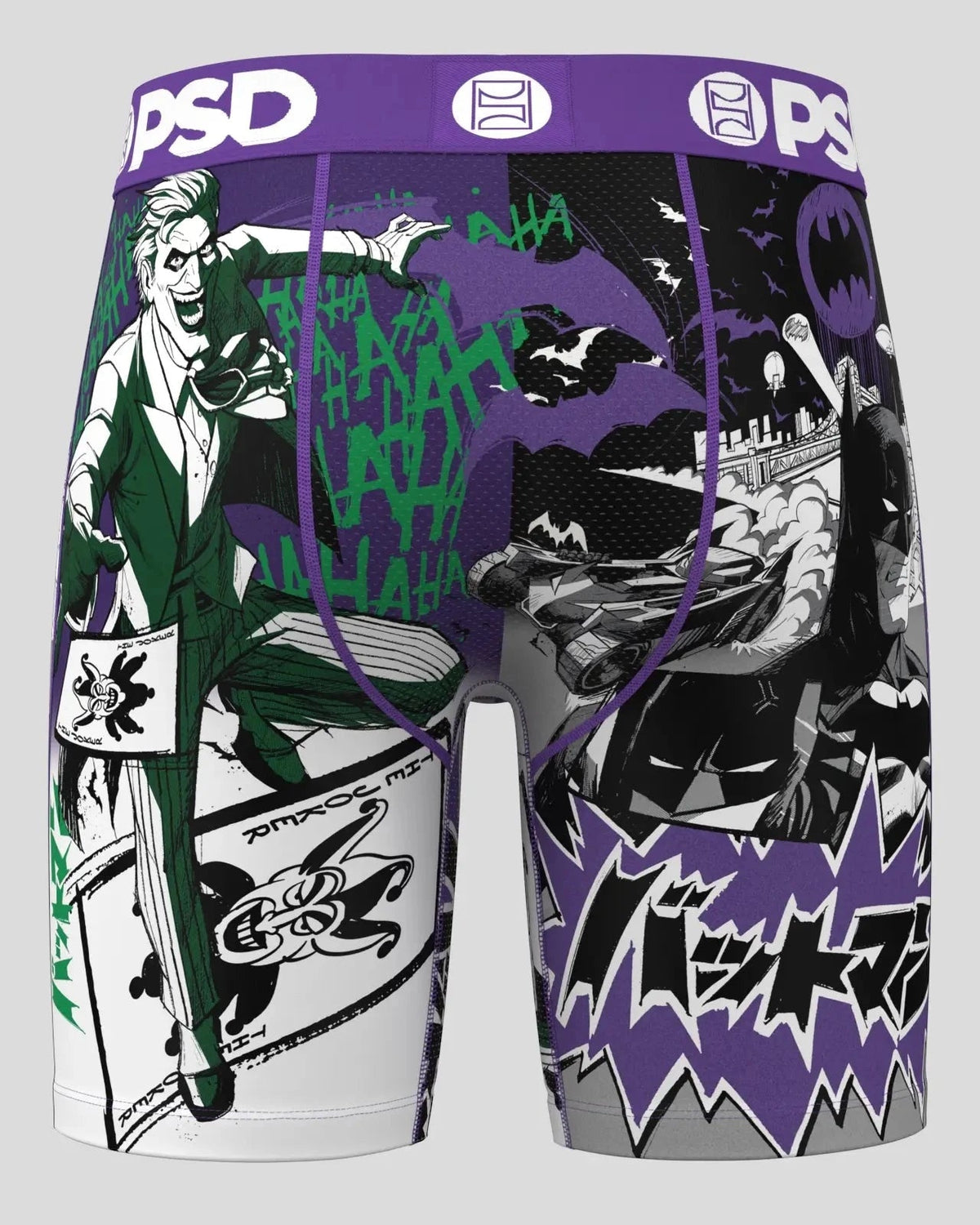 Men PSD DC - Bat Joker Split - Standard Length