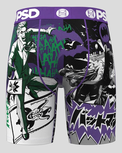 Men PSD DC - Bat Joker Split - Standard Length