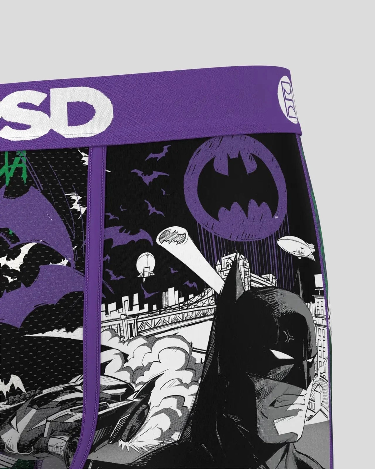 Men PSD DC - Bat Joker Split - Standard Length
