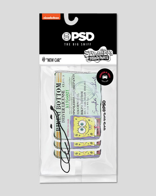 Men PSD 3 Pack - SpongeBob License - Air Freshener