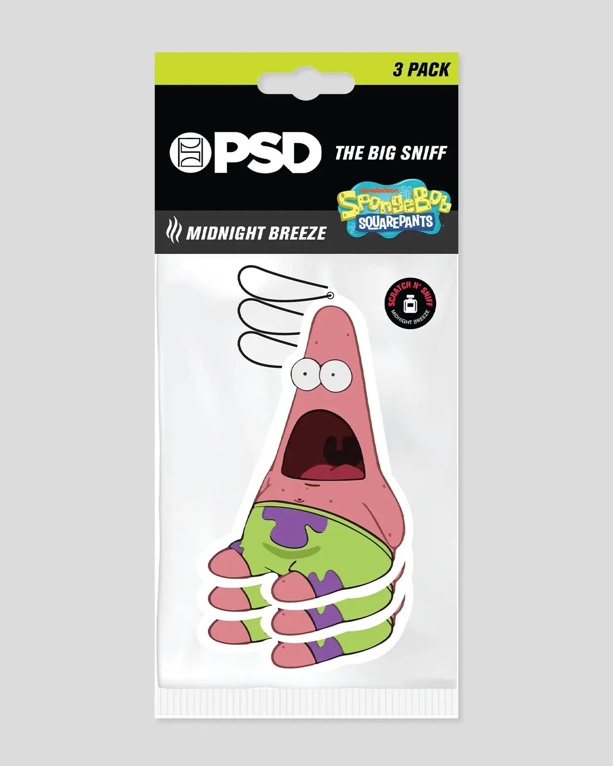Men PSD 3 Pack - Patrick Shock - Air Freshener