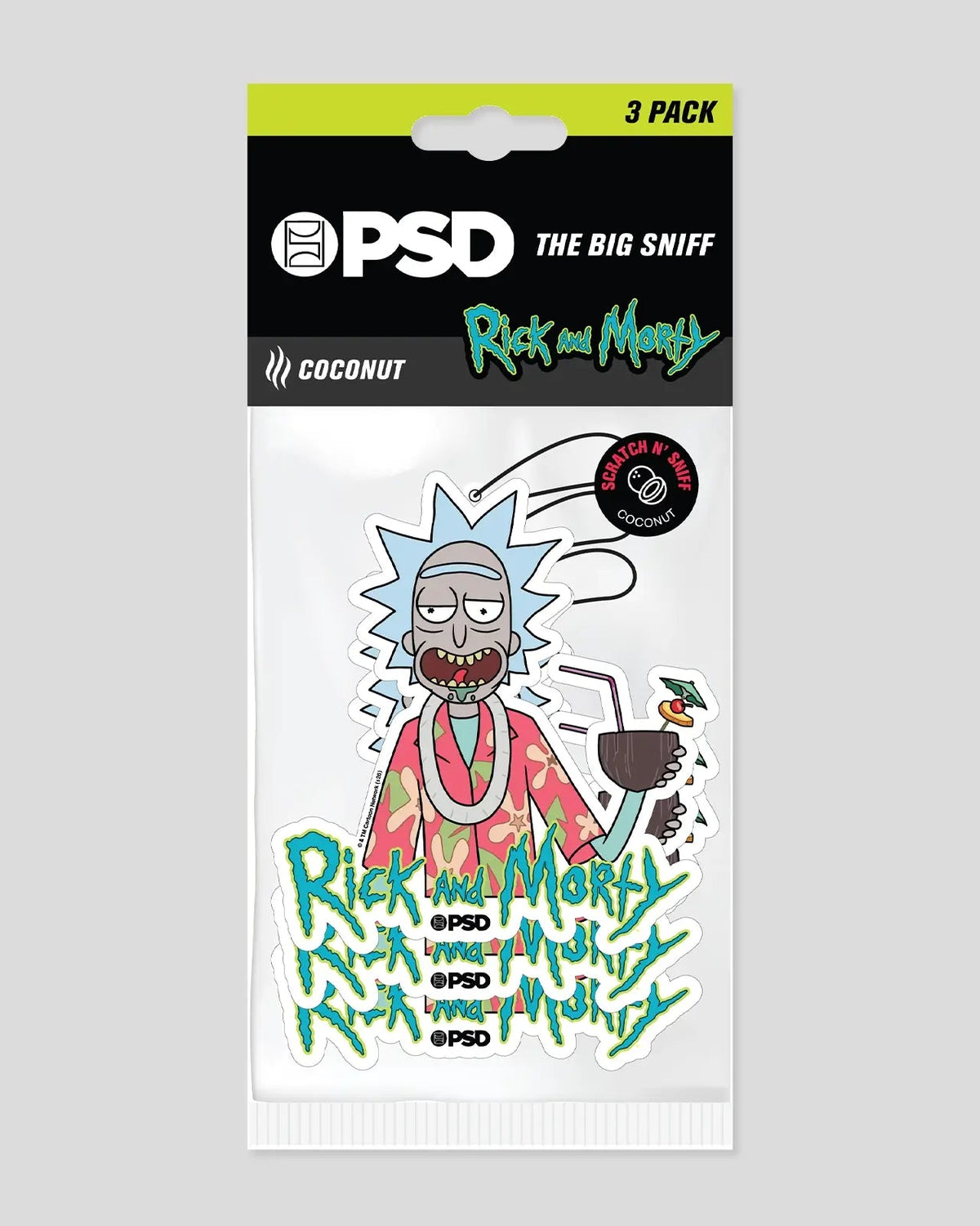 Men PSD 3 Pack - Ricks Vacay - Air Freshener
