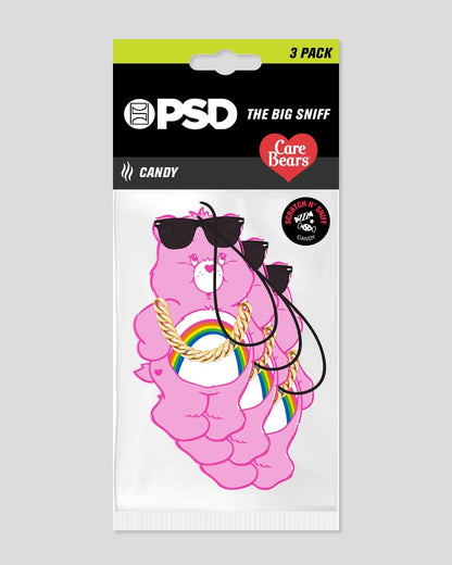 Men PSD 3 Pack - Cheer Bear - Air Freshener
