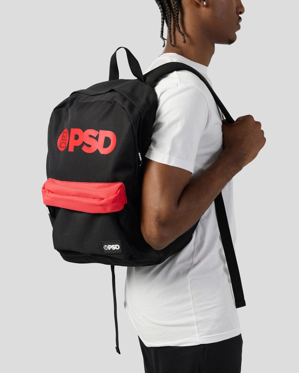 Men PSD Black Backpack - Backpack