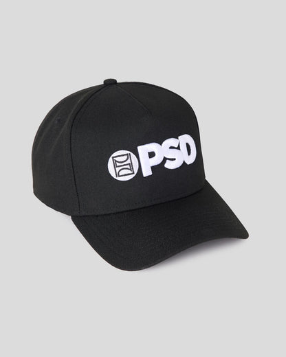 Men PSD New Era x PSD Logo Hat Black - ACCESSORIES