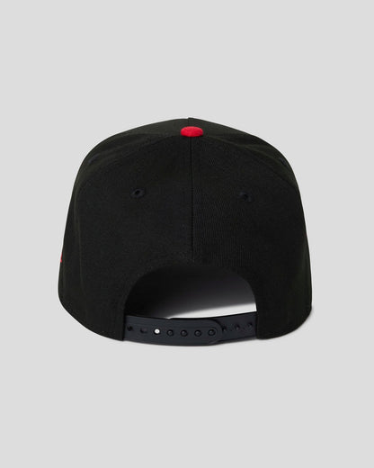 Men PSD New Era x PSD Logo Hat Black/Red - ACCESSORIES