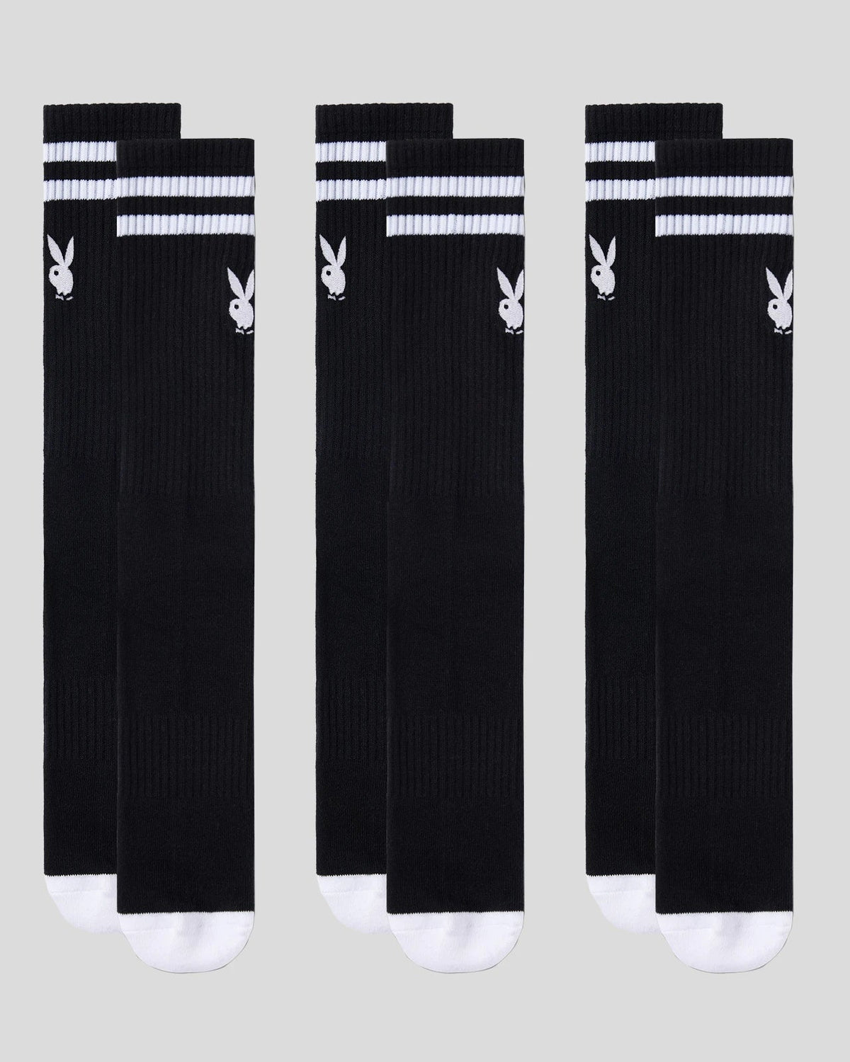 Men PSD Playboy Crew Sock - 3 Pack - Crew Sock