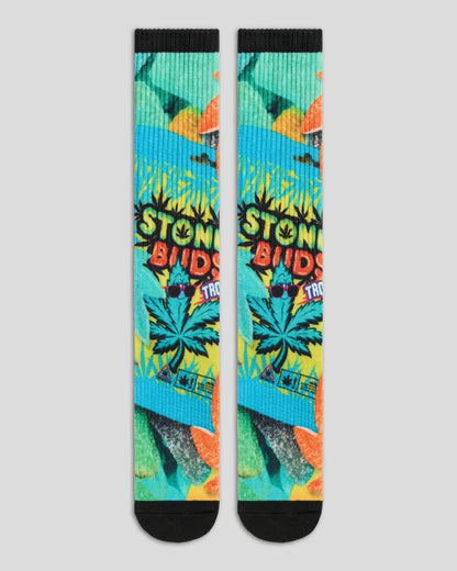 Men PSD Trop Stoney Buds - Crew Sock
