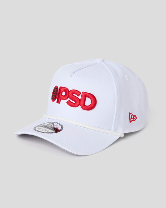 Men|Sale PSD New Era x PSD Logo Hat White/Red - ACCESSORIES