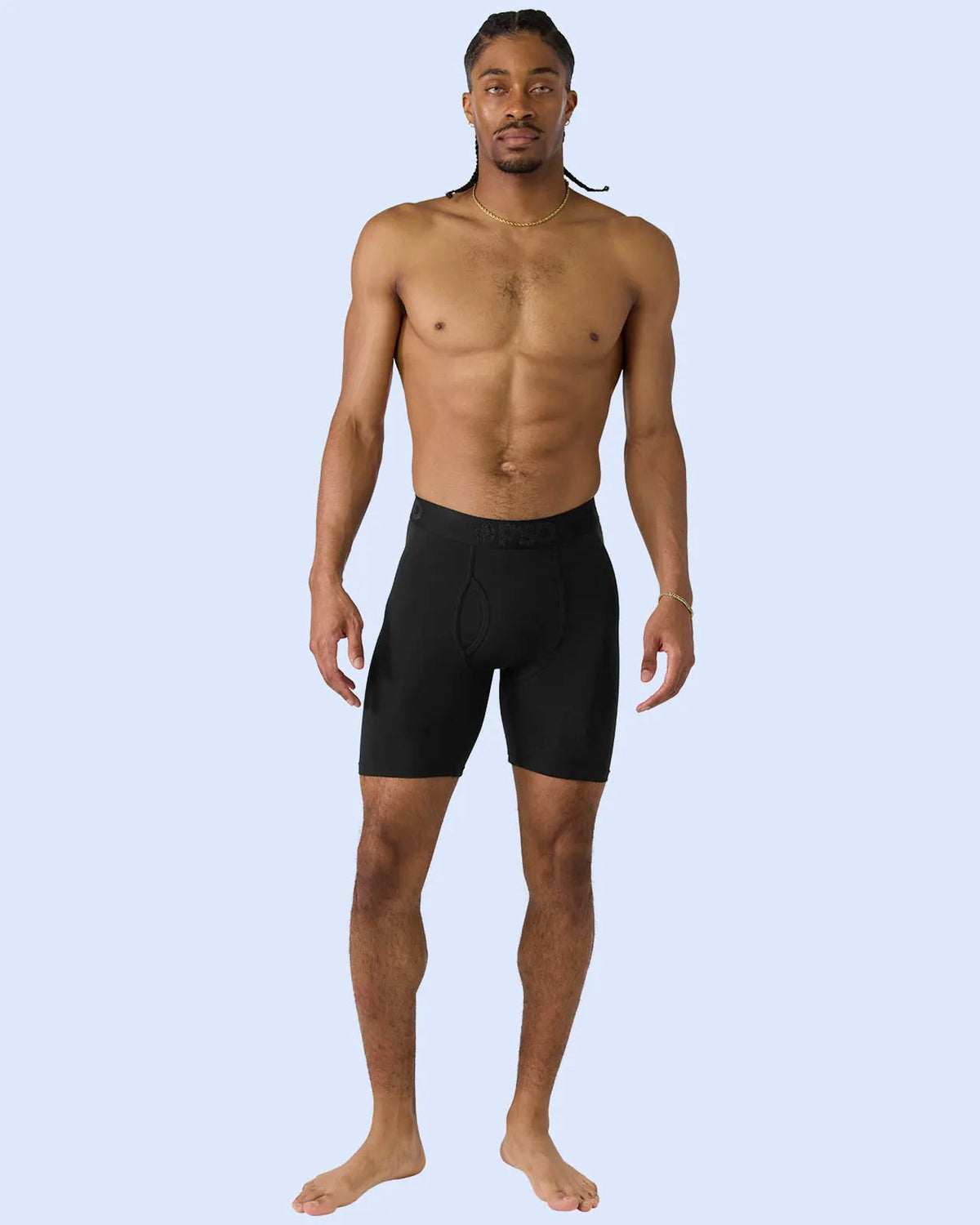 Men PSD Luxe Modal 3 Pack - Black - Standard Length - Luxe Modal