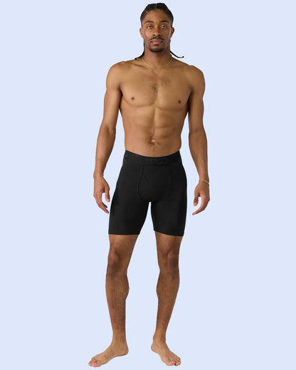 Men PSD Luxe Modal 3 Pack - Black - Standard Length - Luxe Modal