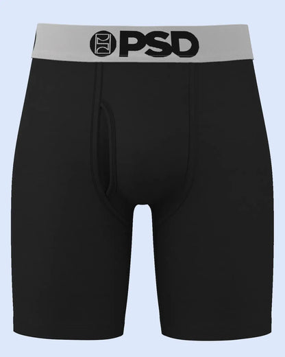 Men PSD Luxe Modal - Black Silver - Standard Length - Luxe Modal