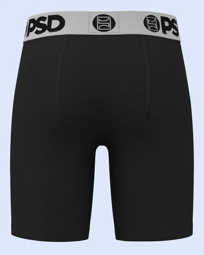Men PSD Luxe Modal - Black Silver - Standard Length - Luxe Modal