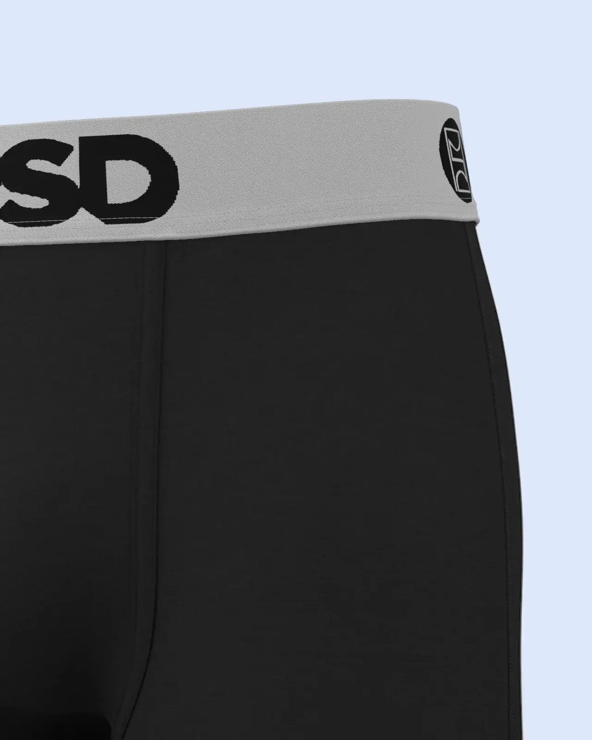 Men PSD Luxe Modal - Black Silver - Standard Length - Luxe Modal