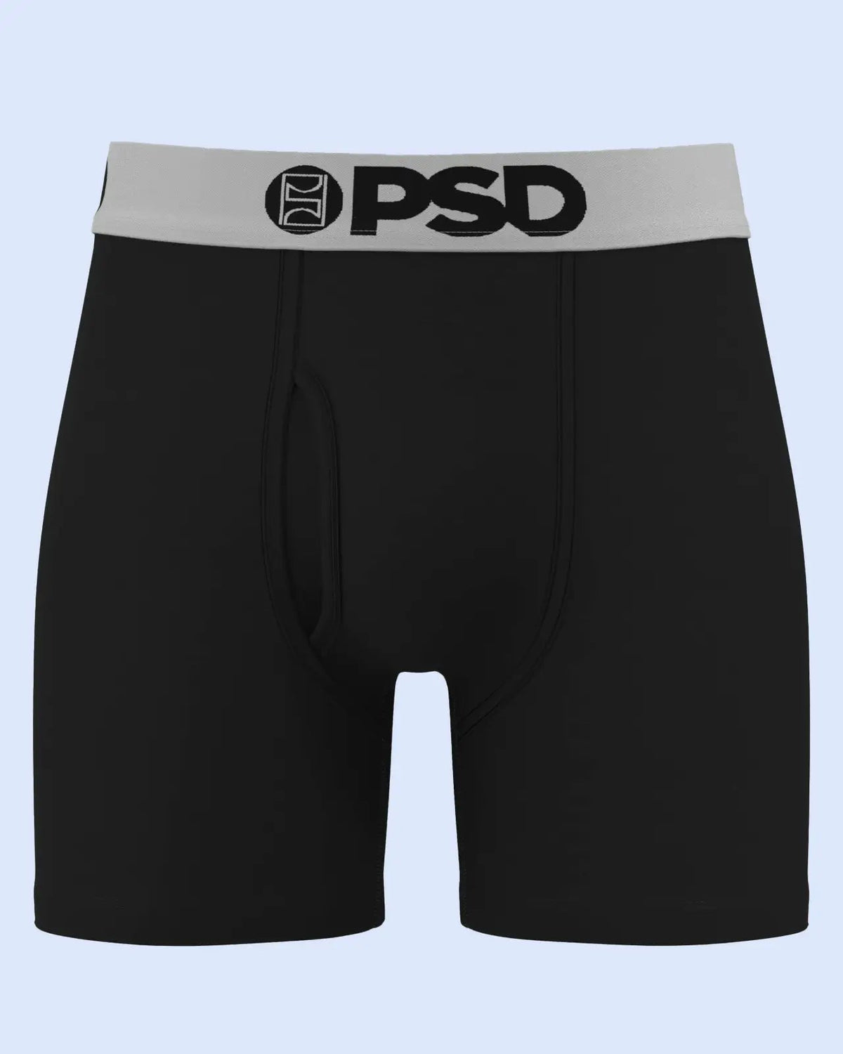 Men PSD Luxe Modal - Black Silver - Mid Length - Luxe Modal