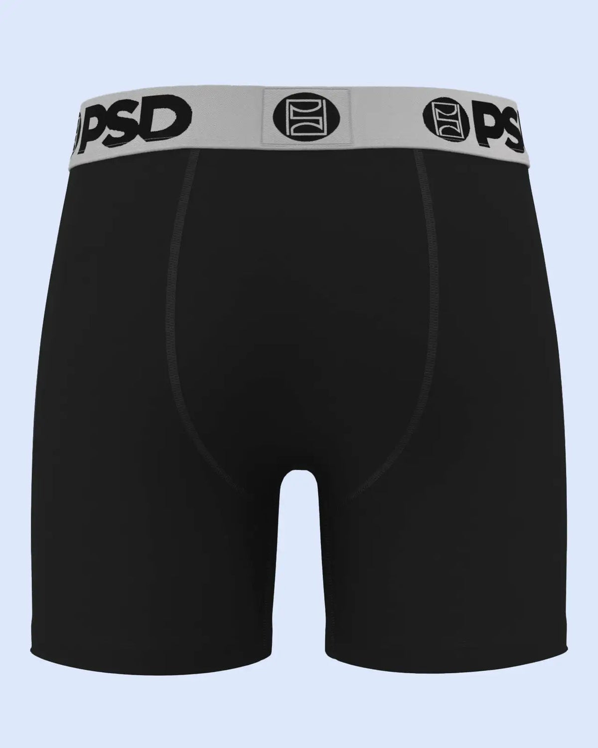 Men PSD Luxe Modal - Black Silver - Mid Length - Luxe Modal
